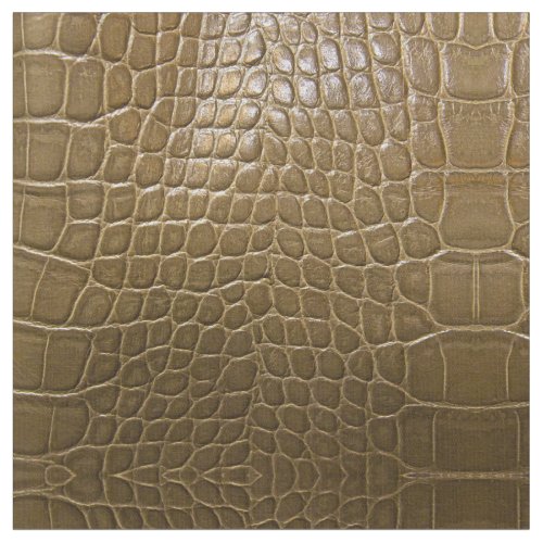 wild beige brown alligator crocodile  leather fabric