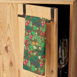 Wild Berries  Kitchen Towel