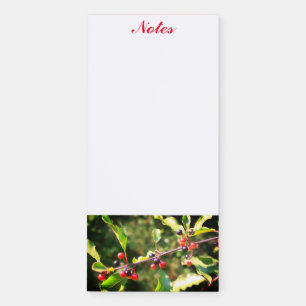 Wild Berries Magnetic Notepad