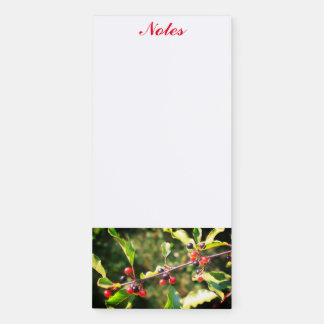 Wild Berries Magnetic Notepad