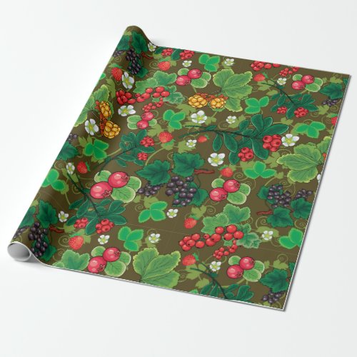 Wild Berries  Wrapping Paper