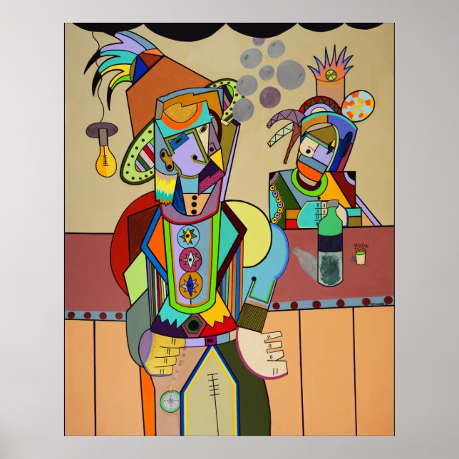 "Wild Bill" by Ruchell Alexander Poster (Front)