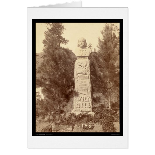 Wild Bill Hickok Monument SD 1891 Cards (Front)