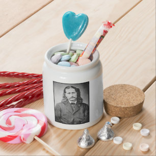 Wild Bill Hickok Old West Gunfighter & Marshal Candy Jar