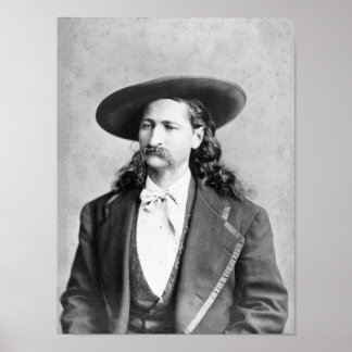 Wild Bill Hickok Portrait Poster