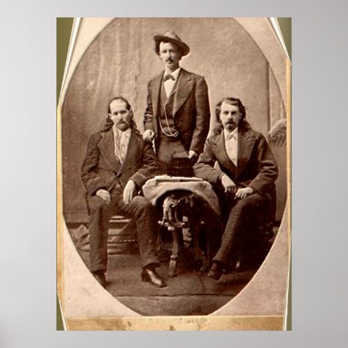 Wild Bill Hickok _ Texas Jack _ Buffalo Bill Poster