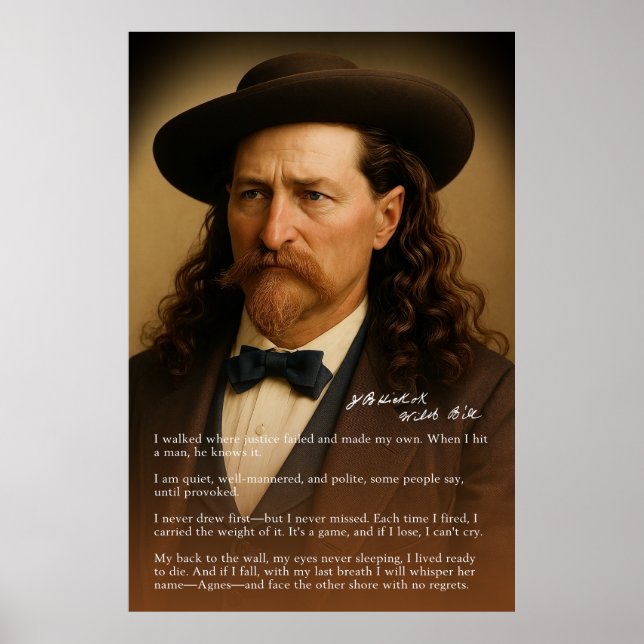 Wild Bill Hickok – The Man Behind the Legend Poster (Front)