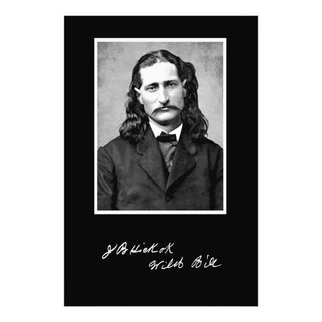 'Wild Bill' James Butler Hickok in His Prime Photo Print (Front)