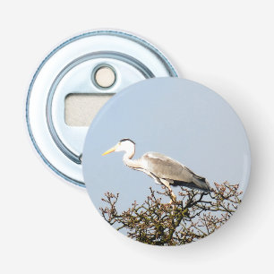 WILD BIRD HERON BOTTLE OPENER