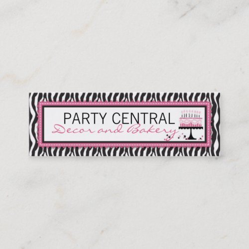 Wild Birthday Cake HP Business Card