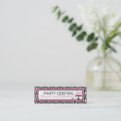 Wild Birthday Cake HP Business Card (Standing Front)