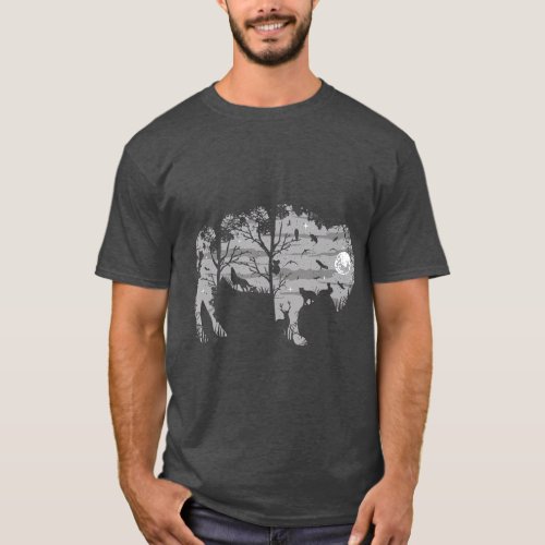 Wild Bison American Buffalo T_Shirt