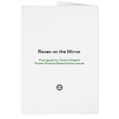 Wild Black Raven -  Card (Back)