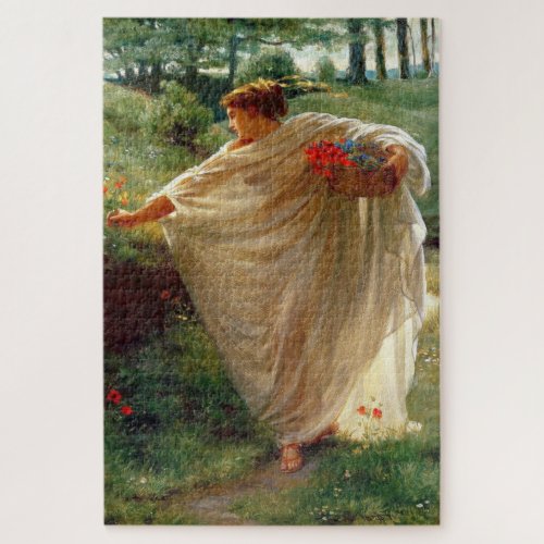 Wild Blossoms by Edward Poynter Jigsaw Puzzle