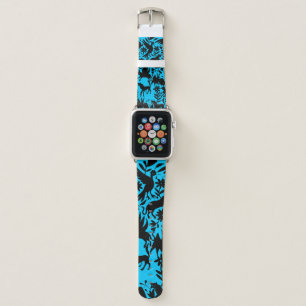 Wild Blue Fantasy  Apple Watch Band