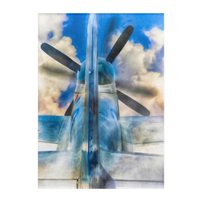 WILD BLUE YONDER ACRYLIC PRINT (Front)