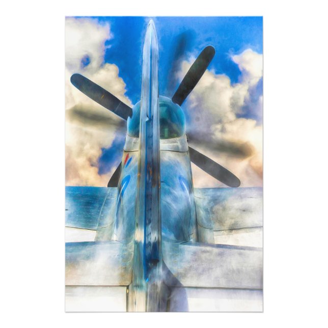 WILD BLUE YONDER PHOTO PRINT (Front)