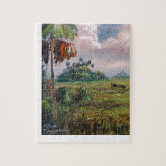 Wild Boar Hunting Jigsaw Puzzle