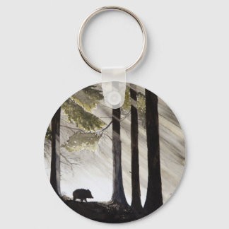 Wild Boar Keychain