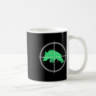Wild Boar Shooting Target Hog Hunting For Hog Hunt Coffee Mug