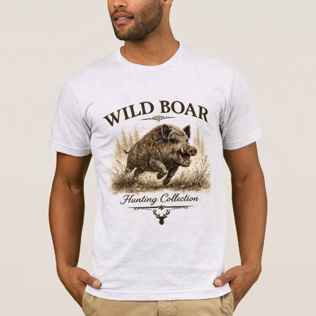 Wild Boar T-Shirt (Front)