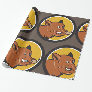Wild Boar Wrapping Paper