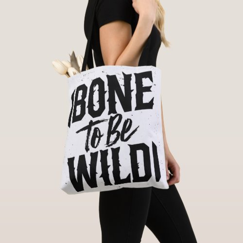 Wild Bones Excitement and Horror in One Design Tote Bag