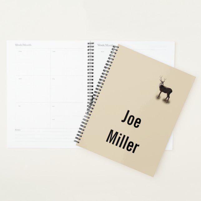 Wild Buck Personalized Deer Planner (Display)