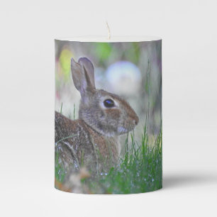 Wild Bunny Candle