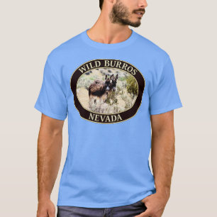 Wild Burros Donkeys of Nevada 2 T-Shirt