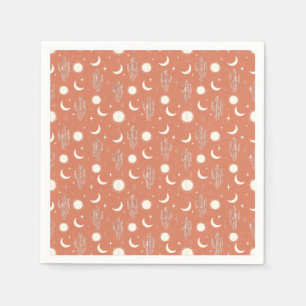 Wild Cactus Pattern Napkins