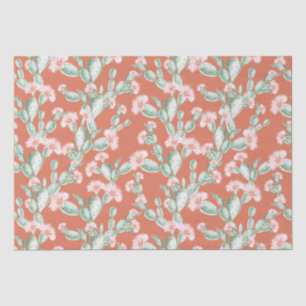 Wild Cactus Pattern Tissue Paper