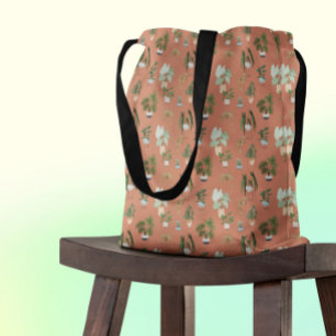 Wild Cactus Pattern Tote Bag