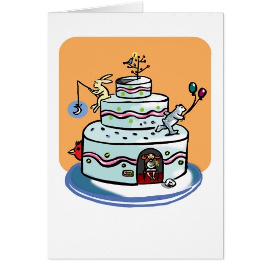 wild cake card (Front)