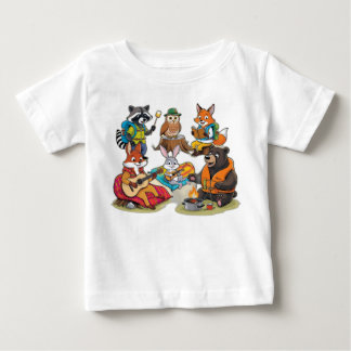 Wild Camping Crew: Animal Adventure Baby T-Shirt