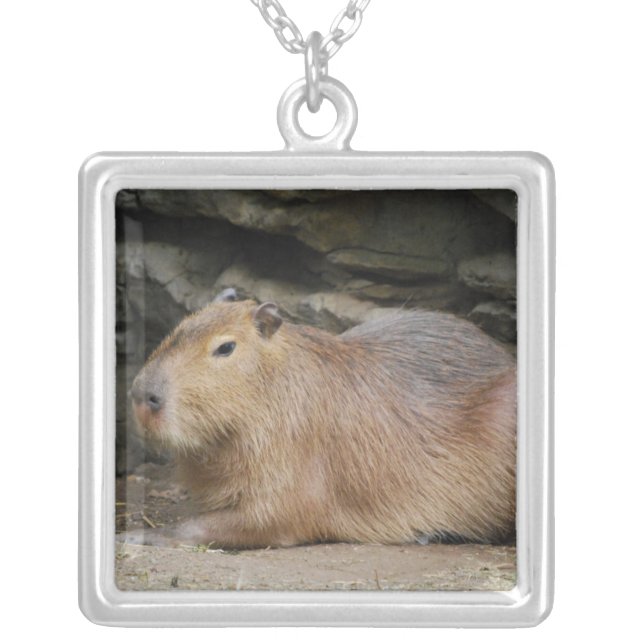 Wild Capybara Necklace (Front)
