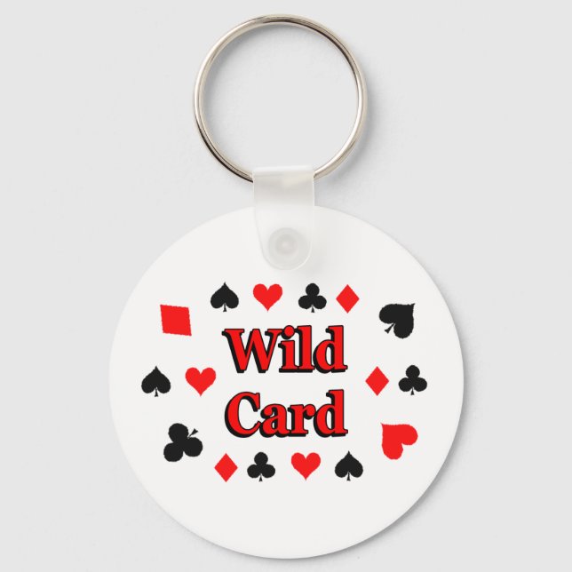 Wild Card KEYCHAIN (Front)