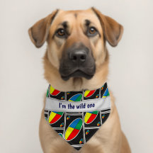 Wild Card Mode Dog Bandana | Halloween Pet Costume
