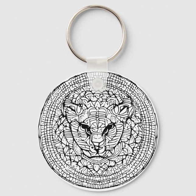 Wild Cat Energy Keychain (Front)