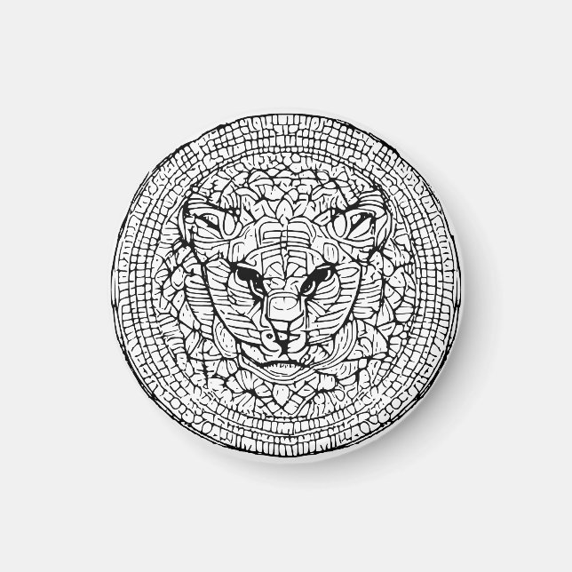 Wild Cat Energy Magnet (Front)