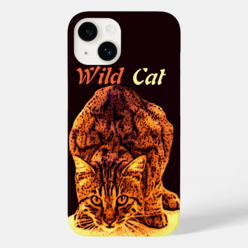 WILD CAT KITTEN Case_Mate iPhone 14 CASE