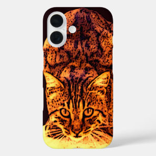 WILD CAT KITTEN iPhone 16 CASE