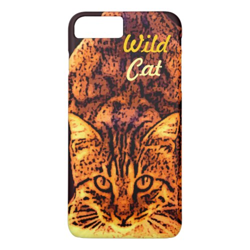 WILD CAT KITTEN iPhone 8 PLUS7 PLUS CASE