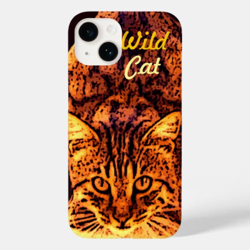 WILD CAT KITTEN Case_Mate iPhone 14 CASE