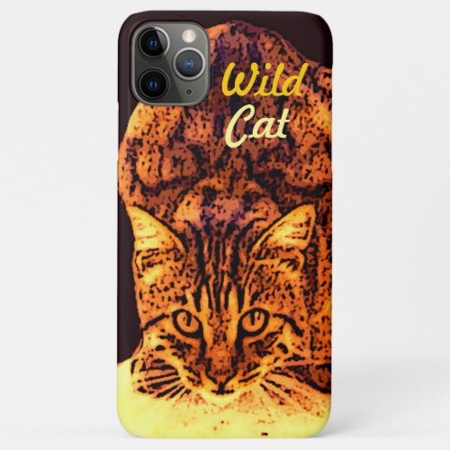 WILD CAT KITTEN iPhone 11 PRO MAX CASE