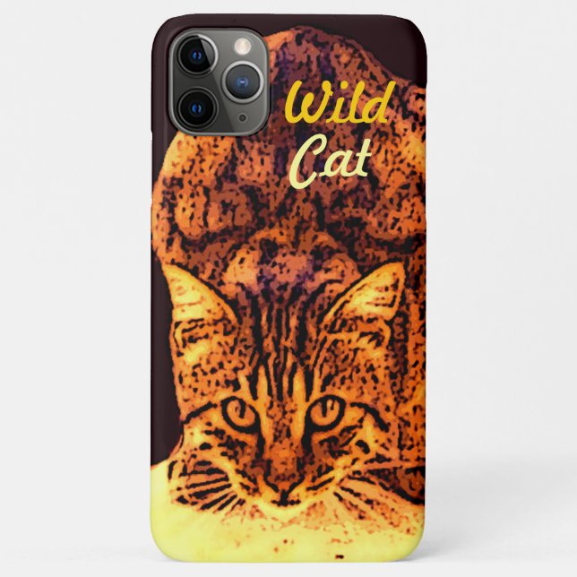 WILD CAT KITTEN Case-Mate iPhone CASE (Back)