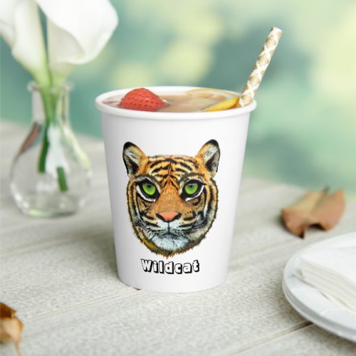 Wild Cat  Paper Cups