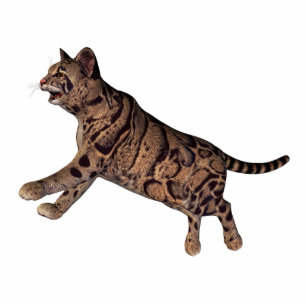 wild cat statuette