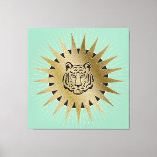 Wild Cat - Wrapped Canvas Print