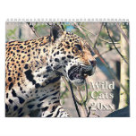 Wild Cats Animal Wildlife Calendar at Zazzle
